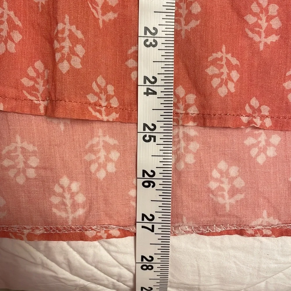 Women's Coral Button Down Shirt - Picture 7 of 11